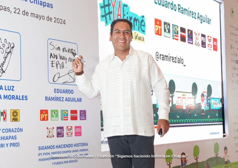 Pacto por la Primera Infancia para Chiapas: Eduardo Ramírez