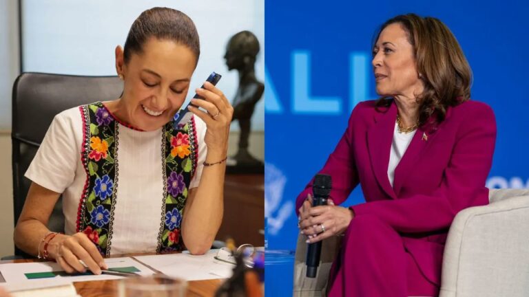 Sheinbaum y Harris hablan de migración, energía y narcotráfico