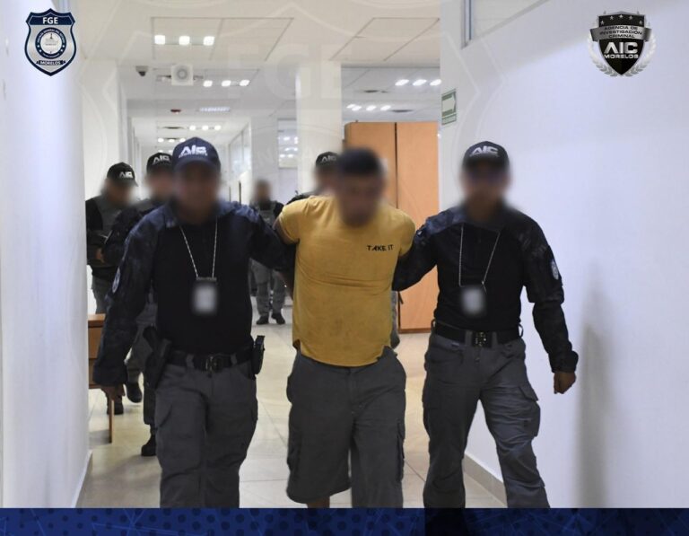 Fiscalía Morelos detiene a Bulmaro «N» como presunto feminicida