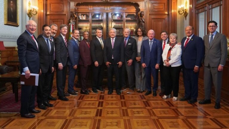 Se reuné AMLO con con congresistas de EU en Palacio NacionalSe reuné AMLO con