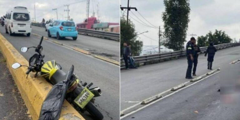 VIDEO | Mueren 2 Motociclistas en Fatal Accidente en Ecatepec; Fueron Arrollados en Carril del Mexibús