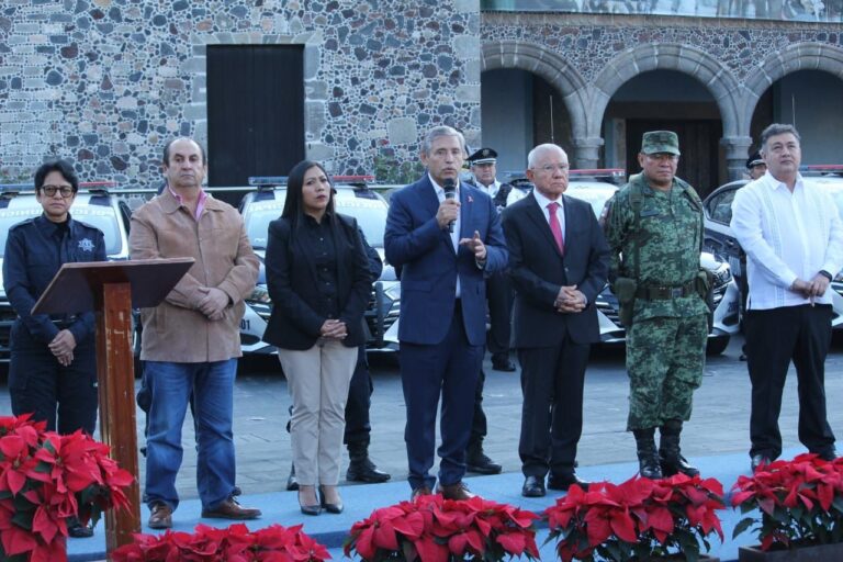 Cuernavaca suma a 18 nuevas patrullas para reforzar las acciones de prevención, seguridad y bienestar de sus habitantes y visitantes