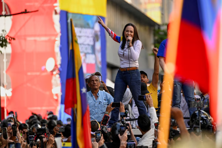 Corina Machado manda mensaje tras detención: «Estoy en un lugar seguro»