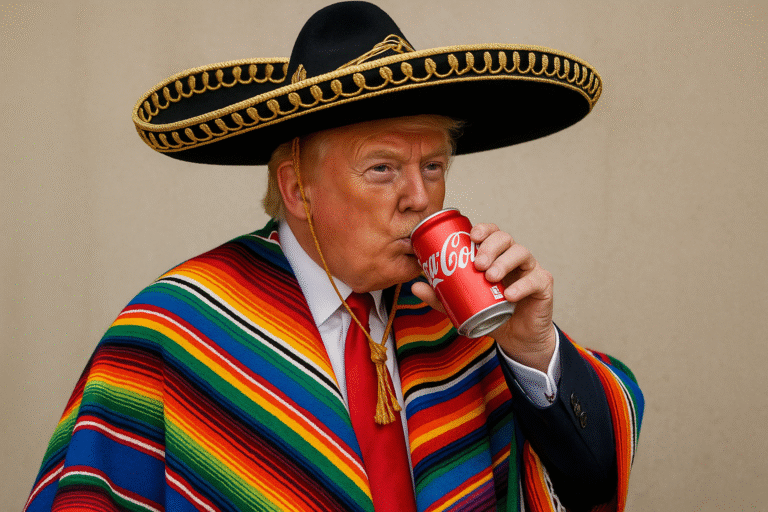 Donald Trump prefiere el sabor de la Coca-Cola mexicana