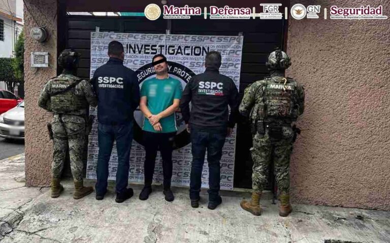 Capturan en CDMX a ‘Pupusita’, presunto enlace del Cártel de Sinaloa