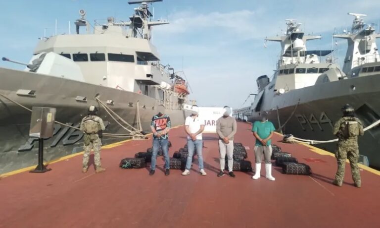 Marina asegura 601 kilos de cocaína en Guerrero