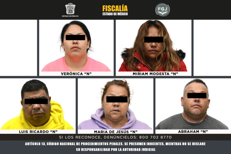 Procesan a cinco por despojo en Edomex