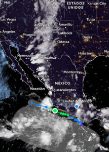 Tormenta tropical ‘Mario’ genera alerta