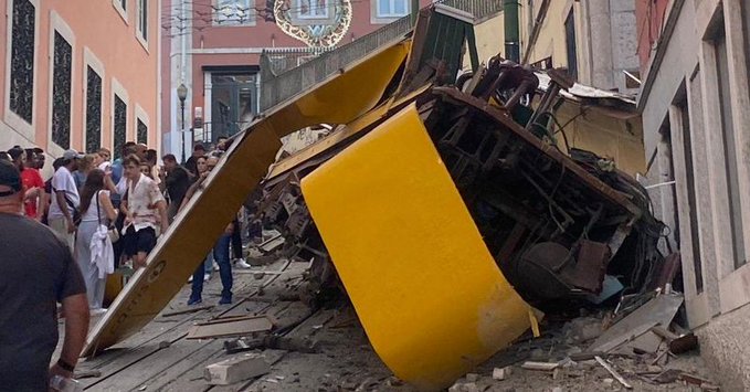 Tragedia en Lisboa: descarrilamiento del funicular da Glória deja 15 muertos