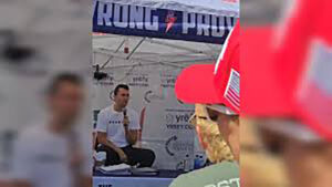(VIDEO) Charlie Kirk, aliado de Trump, fue baleado en la Utah Valley University