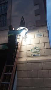 Cuernavaca refuerza iluminación y seguridad en su Centro Histórico