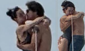 Katy Perry y Justin Trudeau, amor a la vista en alta mar