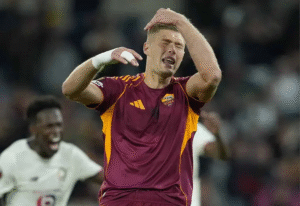 Lille sorprende a la Roma con triunfo 1-0 en el Olímpico y triplete de penales fallados