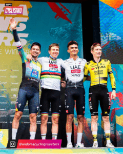 Isaac del Toro brilla en Andorra y conquista el segundo lugar en el Cycling Masters 2025
