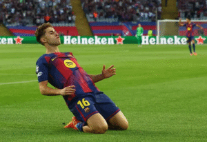 Barcelona aplasta 6-1 al Olympiacos en la Champions
