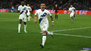 Inter de Milán arrasa en Bélgica de la mano de Lautaro Martínez