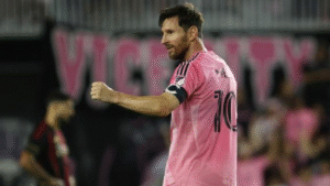 Messi brilla con doblete en la goleada del Inter Miami ante Atlanta United