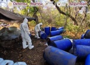 Aseguran fentanilo y metanfetamina en Sinaloa