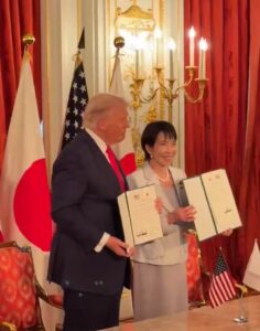 Trump y Takaichi refuerzan alianza estratégica