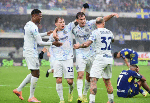 Inter vence 2-1 a Hellas Verona con autogol en el tiempo añadido