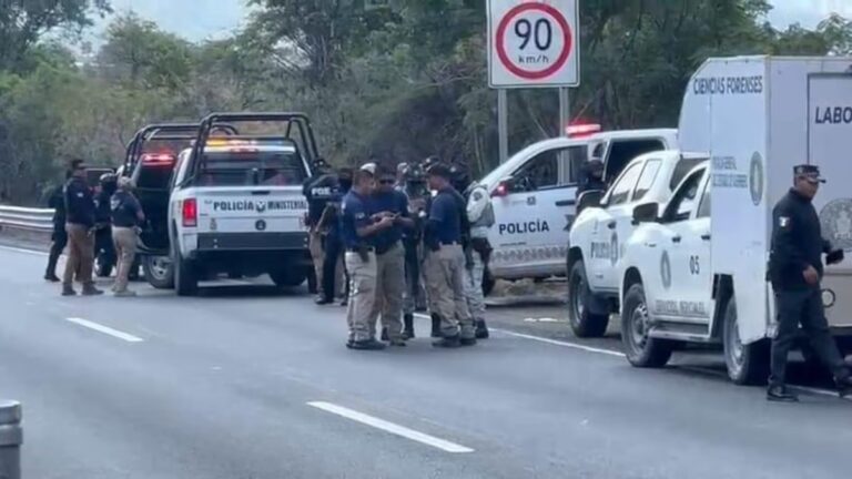 Abandonan tres cuerpos en bolsas negras sobre la Autopista del Sol