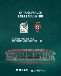 Falla en Fanki provoca quejas durante preventa para México vs Portugal