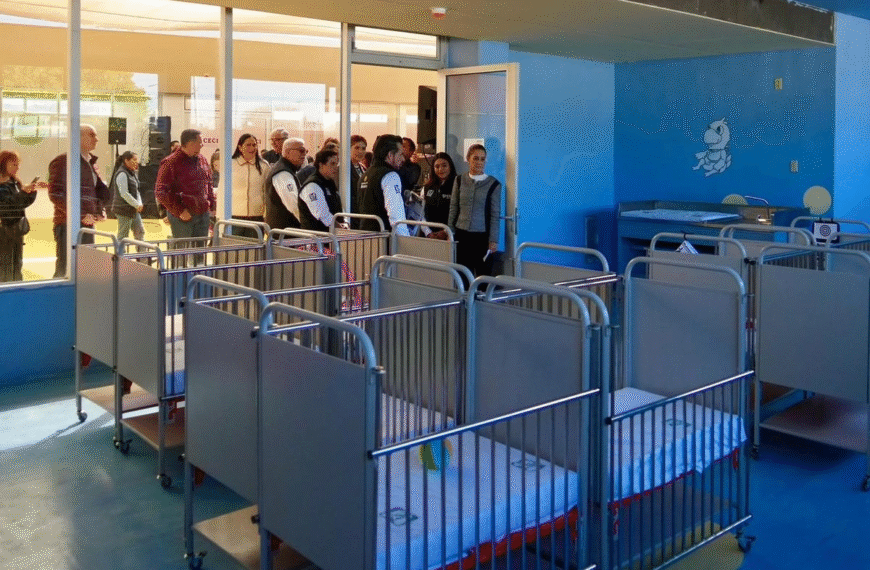 Sheinbaum supervisa avances del CECI Paraje Oriente en Ciudad Juárez