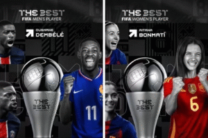 Dembélé y Aitana Bonmatí ganan el premio The Best de la FIFA