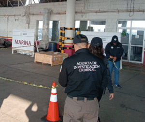Aseguran en Veracruz 96 kilos de DMT durante inspección aduanera