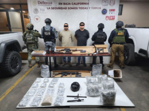 Detienen en Mexicali a presunto integrante de alto rango de grupo delictivo de Sinaloa