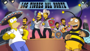 Los Tigres del Norte debutan en Los Simpson con una canción original