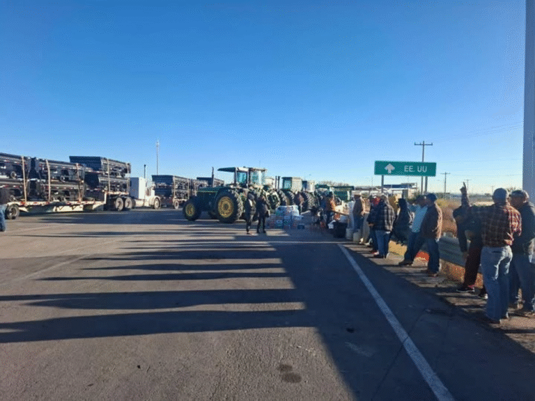Bloqueos en aduanas y carreteras de Chihuahua por Ley de Aguas
