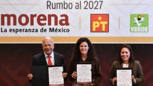 Morena y aliados ratifican alianza rumbo a 2027
