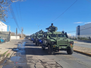 Despliegan 300 militares en Ciudad Juárez por Operación Juárez 2026