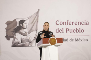 Sheinbaum niega reportes de drones criminales en la frontera con Estados Unidos