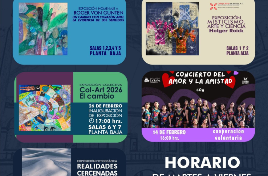 Cuernavaca presenta agenda cultural de febrero
