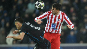 Atlético de Madrid empata 3-3 ante Brujas en la ida