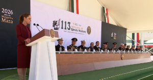 Sheinbaum afirma que Fuerzas Armadas garantizan la soberanía del país