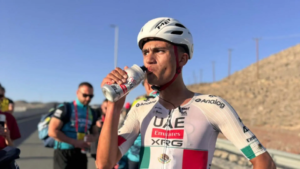 Isaac del Toro, virtual campeón del Tour UAE 2026