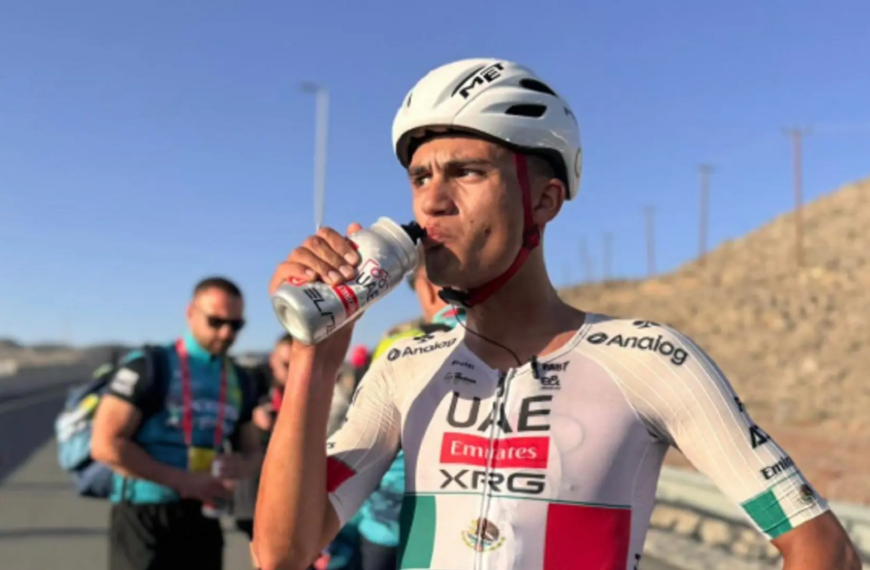 Isaac del Toro, virtual campeón del Tour UAE 2026