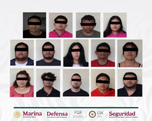 Detienen a 14 presuntos integrantes del CJNG en Veracruz y Boca del Río