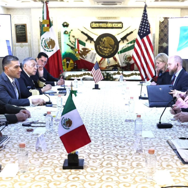 Gabinete de Seguridad se reúne con autoridades de EU