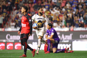 Pumas UNAM empata 1-1 con Club Tijuana y sigue en los primeros lugares