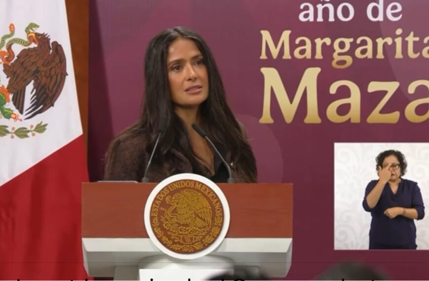 “México tiene historias poderosas que el mundo quiere ver”: Salma Hayek