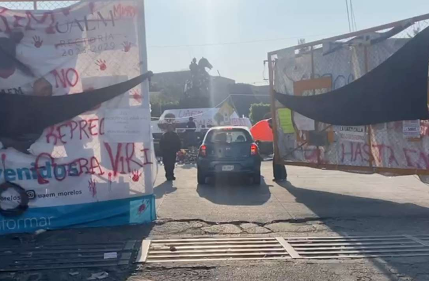 UAEM cumple siete días tomado por estudiantes que exigen seguridad y justicia