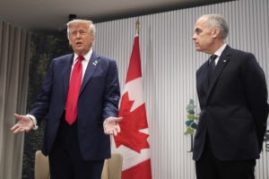 Trump llama a Mark Carney “futuro gobernador de Canadá”