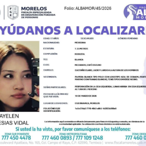 Reportan desaparición de estudiante del Cobaem en Cuernavaca