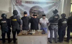 Detienen en Chiapas a tres presuntos integrantes del CJNG