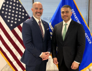 García Harfuch se reúne con director de la DEA en Washington