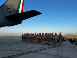 Ejército mexicano despliega rescatistas militares en Sinaloa